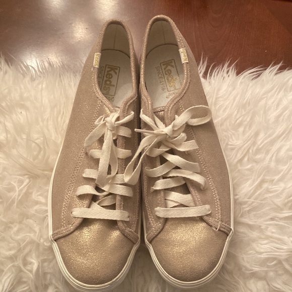 Metallic gold Keds sneakers - Picture 5 of 5